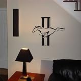 garage logos:GARAGE WALL FORD MUSTANG LOGO STICKER DEALERSHIP 04