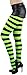 ToBeInStyle Women’s Wide Horizontal Contrast Stripe Tights Opaque Hosiery