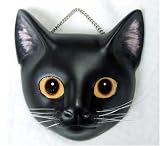猫面 黒猫