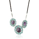 Lucky Brand Way We Wore Turq Multi-Disk Pendant Nec