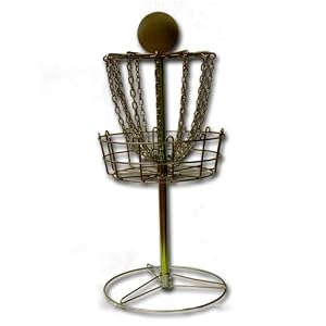 DGA Gold Mini Disc Golf Basket