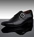 Collezione Leather Buckle Monk Shoes