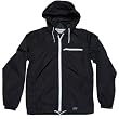 Electric Beggar Men's Fashion Jacket w/ Free B&F Heart Sticker Bundle - Black