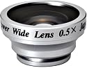 トダ精光 ケ-タイレンズ K-701 WIDE0.5倍 アルミミウム製 シルバー