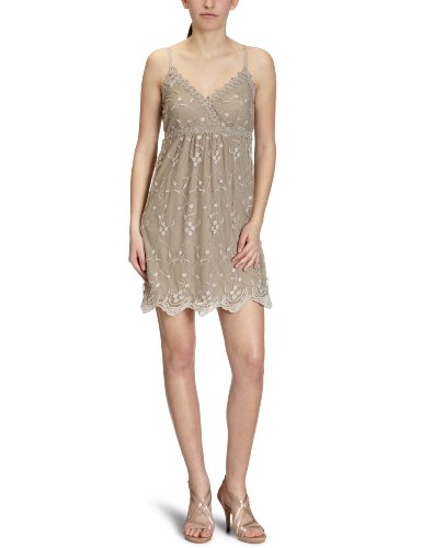 Kaffe Damen Kleid (knielang), 52291, Gr. 40, Grau (Mouse 006) Preisvergleich