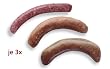 Grillwurst Probierpaket - je 3x Bison, Wagyu Kobe Style und Ib�rico Bratwurst