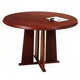 Contemporary Series Round Gathering Table (Tapered Base) Finish