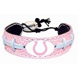 Indianapolis Colts Pink NFL Football Bracelet