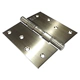クマモト ステンレス義星丁番リング入 2.0×102×102 2枚セット アンバー STR-9