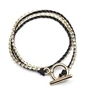 Crystal Wrap Bracelet (Black)