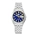 Seiko Men's SNK371K Seiko 5 Automatic Blue Dial Stainless Steel Watch