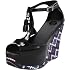 denim wedge Melissa Womens Peac