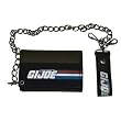 Gi Joe Logo Green Leather Chain Wallet