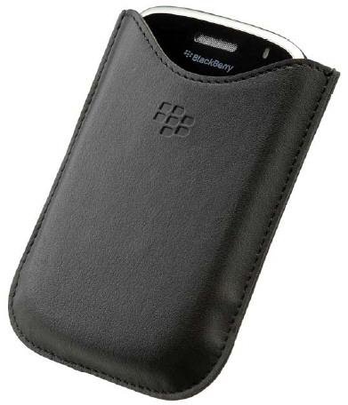 Genuine BlackBerry 9000 Bold Koskin Leather Pocket - Black