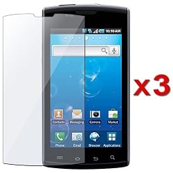Tri-Pack Screen Protector for Samsung Captivate i897 (Galaxy S) AT&T