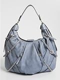 GUESS by Marciano Dane Leather Hobo, BLUE Reviews GUESS by Marciano Dane Leather Hobo, BLUE Reviews