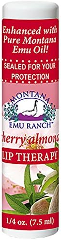 Lip Balm Lip Therapy 100% Natural Lip Balm Naturally flavored (Cherry Almond)