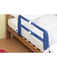 Mothercare soft fold-down bed guard - Blue