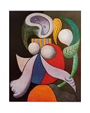 Femme a La Fleur, c.1932 Fine Art Poster Print by Pablo Picasso, 16x20
