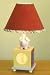 Alphabet Soup Lamp with Shade