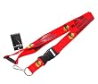 Chicago Blackhawks Clip Lanyard Keychain Holder Ticket