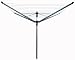 Brabantia Lift-O-Matic Advance Rotary Dryer 60m Metallic Grey, Cover