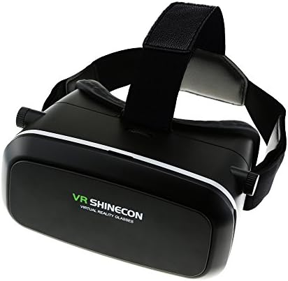 ZKTC Improved (2016) VR Glasses Virtual Reality Headset 3D Video Movie Game Glasses for iPhone Samsung and Other Smartphones of 4.7-6.0" Screens (New Generation)