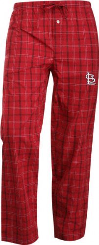 Buy St. Louis Cardinals Red Division Plaid Woven Pants