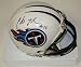Chris Johnson Titans Autograph Mini Helmet Auto