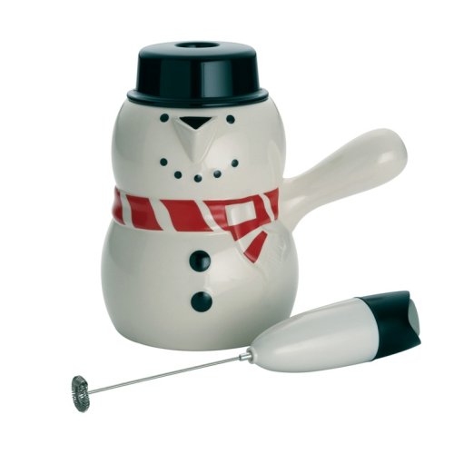 BonJour Snowman Hot Chocolate Pot