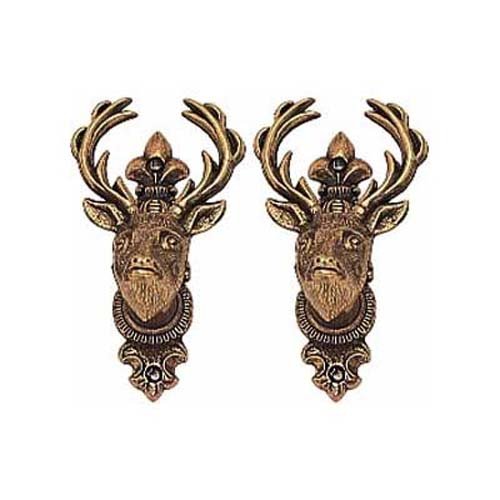 Denix Sword Hanger Brass Deer Head