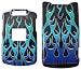 Blue Flame Hard Case for Motorola RAZR V3xx Cell Phone