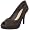 Dark Brown Suede
