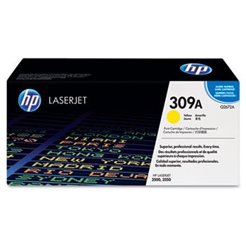 HEWLETT-PACKARD Q2672A Toner 4000 Page-Yield Yellow Effective Ink Management System