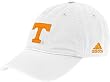 Tennessee Volunteers Adidas White Adjustable Slouch Hat