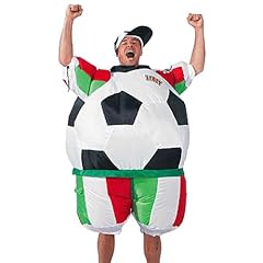 Sparmeile 25705K - Aufblasbares Kost�m Italien Fu�ball inkl. Kappe