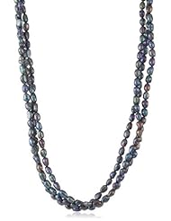 Colored Freshwater Cultured Pearl Endless Necklace (6-7mm), 100"