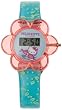 Hello Kitty Children's Digital Turquoise Flower Watch #HK2