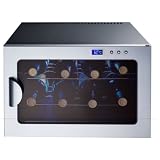 Igloo FRW080 8-Bottle Wine Cooler, Black