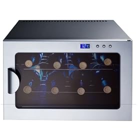 Igloo FRW080 8-Bottle Wine Cooler, Black