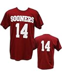 University of Oklahoma Sooners - #14 (Sam Bradford's #) Jersey Inspired T tee shirt