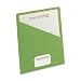 Smead Sash/Jacket, Letter, 11 Point, Green, 25 per Pack (75432)