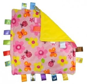 Domestic Charm: Baby Taggie Blanket Tutorial