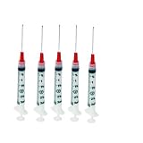 BD Blunt 3cc HCG sublingual dosing Syringe luer lock 18g 1 1/2 5 pack