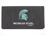 MICHIGAN STATE SPARTANS Team Logo Nylon Bifold CheckBook Cover