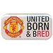 OFFICIEL MANCHESTER UNITED FC ÉMAIL UNIS Born & Bred insigne pin