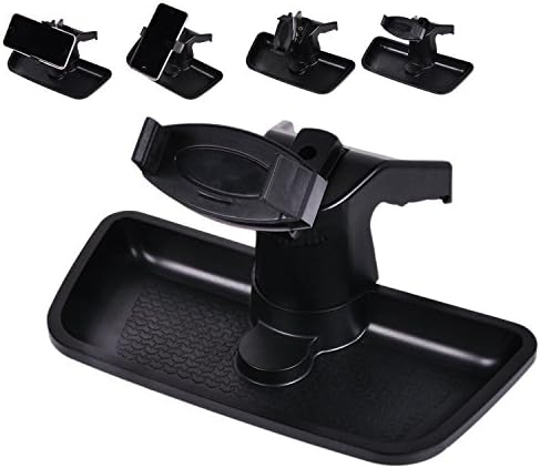 Ohmu Adjustable Dash GPS Multi-Mount Phone Holder Kit For 2011-2016 Jeep Wrangler JK JKU Sahara Rubicon For iPhone 5s 6 7 Plus, Samsung Galaxy S5 S6 S7 Edge Note