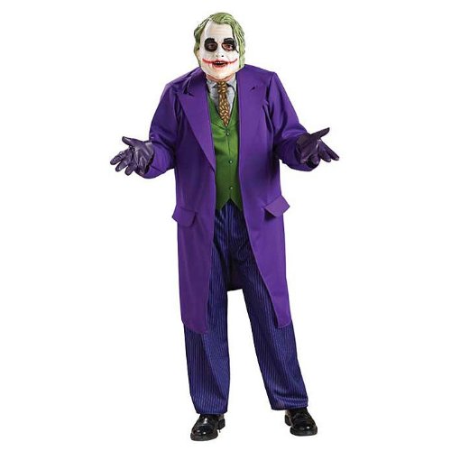 Click here to buy Batman Dark Knight The Joker Deluxe Adult Costume by BuyCostumes.