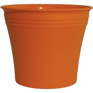 Rush Creek Designs PIM2021014326 Aspen Planter Orange