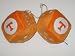 Book TENNESSEE VOLUNTEERS Team Logo Pair of FUZZY DICE